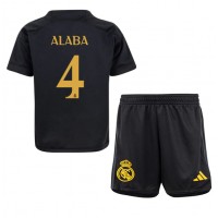 Real Madrid David Alaba #4 Tredje trøje Børn 2023-24 Kortærmet (+ Korte bukser)